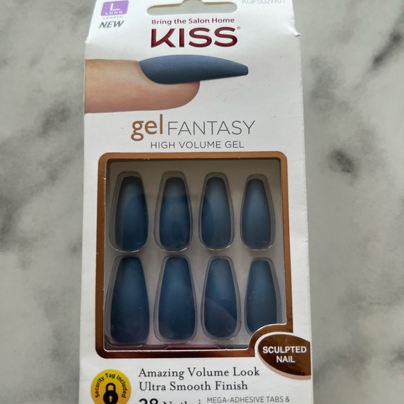 KISS Gel, Jelly, Glam & Jewel Fantasy, Press-On Nails, Long Length, 6 Boxes-New - Picture 4 of 14